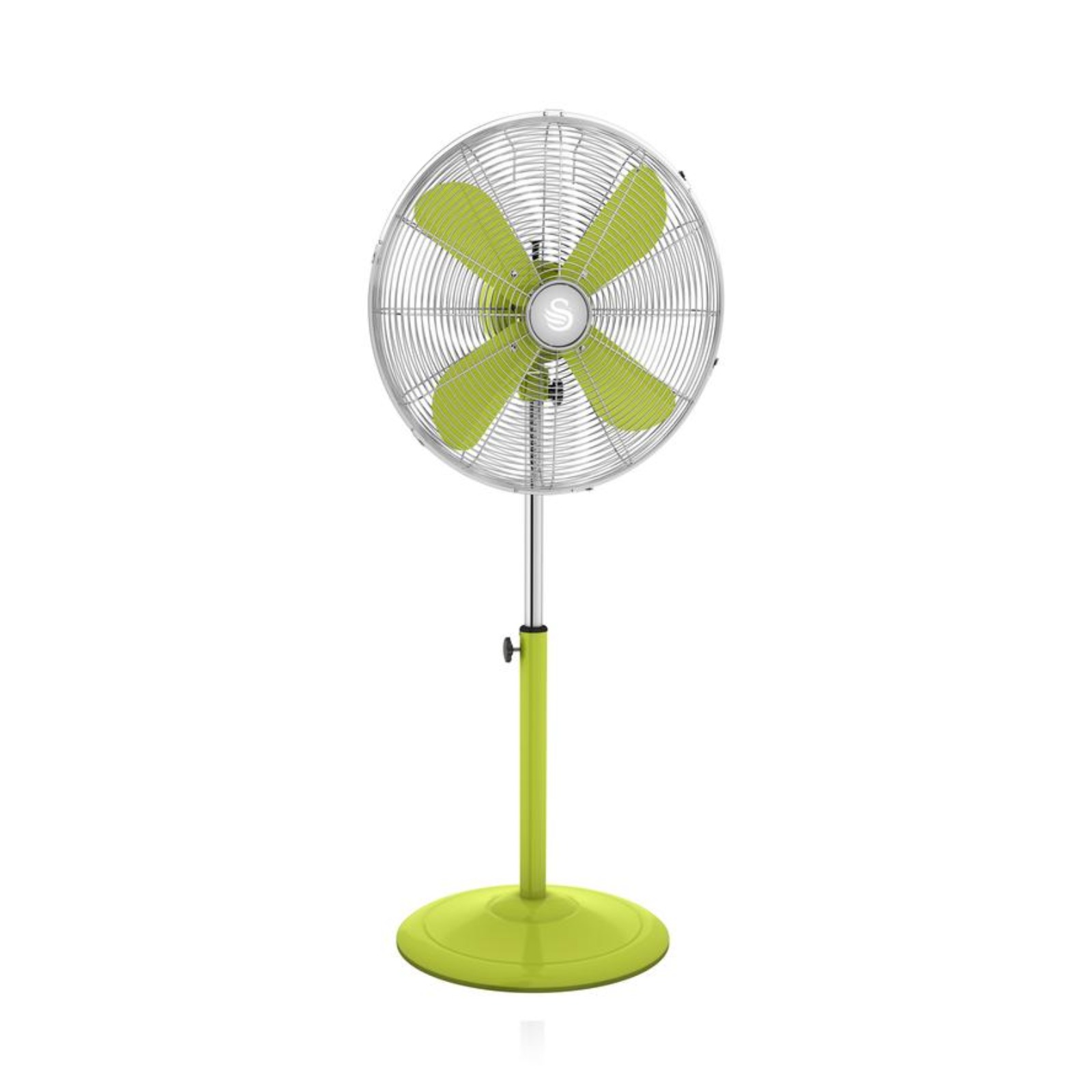 Swan Retro 16 inch Stand Fan – Lime