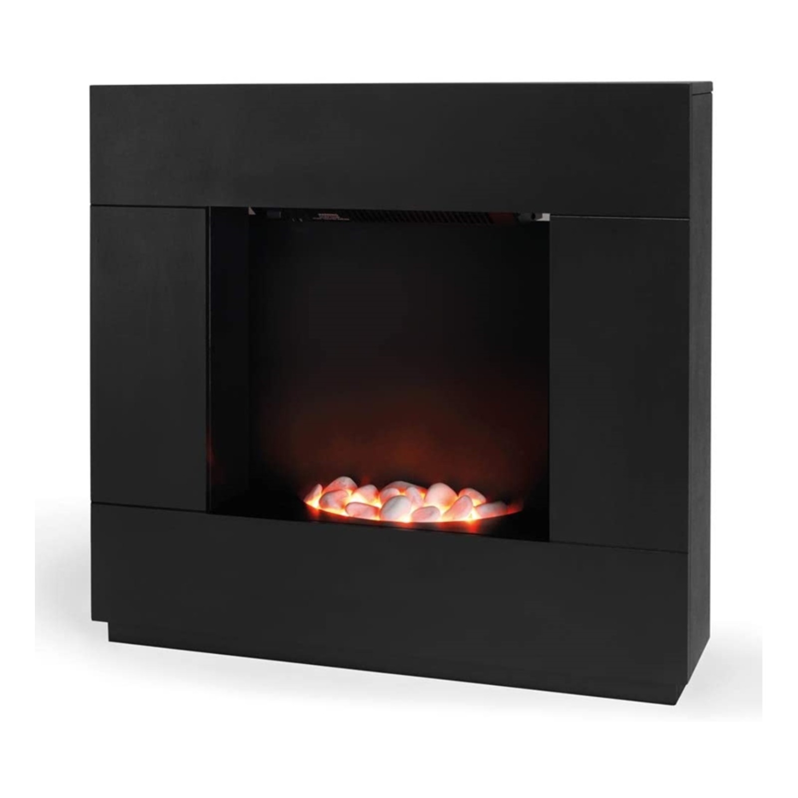 Beldray Sorrento Electric Fireplace - Black - Kettle and Toaster Man