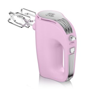 Swan SP20150PN Retro 5 Speed Hand Mixer – Pink
