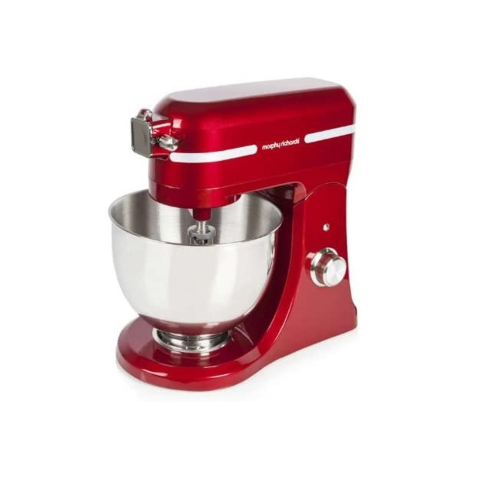 Morphy Richards 48426 Professional Die cast Stand Mixer 800W Red
