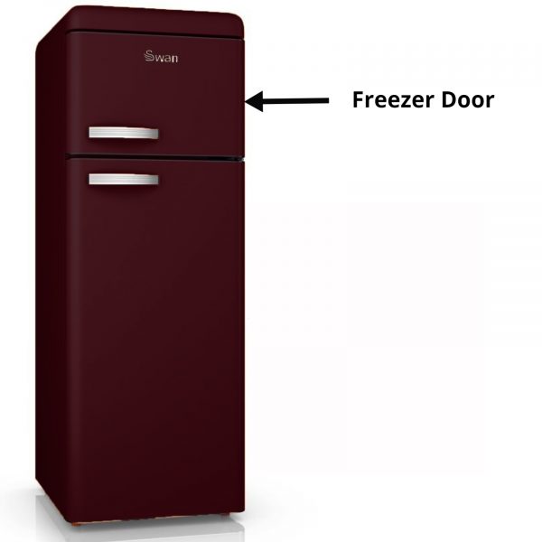 Swan SR11010 Replacement 1/4 Freezer Door Wine