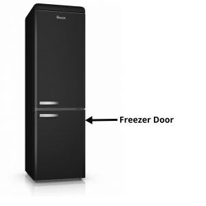 Swan SR11020 Replacement Freezer Door Black