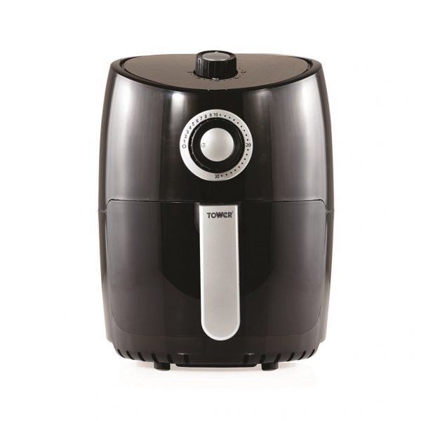 Tower T17023 2.2L Healthy Cooking Compact Air Fryer 1000W – Black