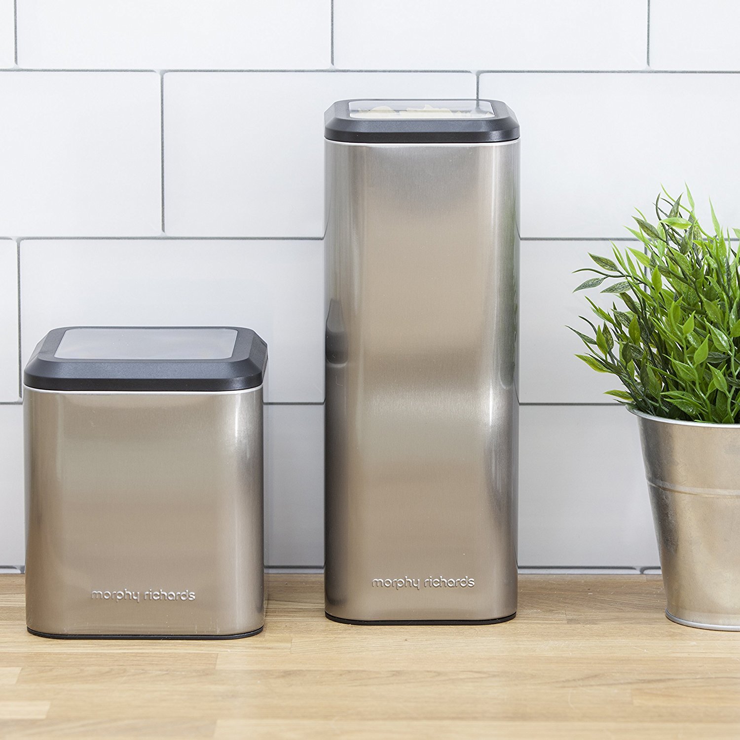 Morphy Richards 970254 Pasta Jar Stainless Steel 970254 Kettle and