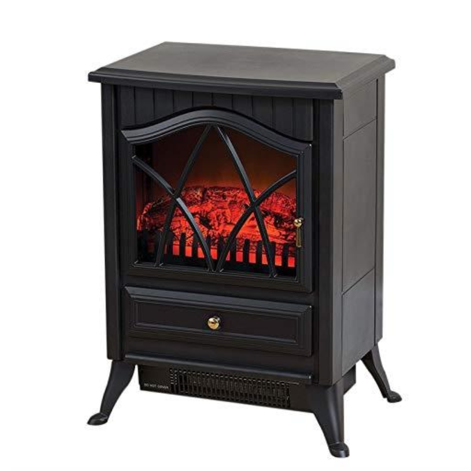 Daewoo HEA1200 2000W Stove Fire Black - Kettle and Toaster Man