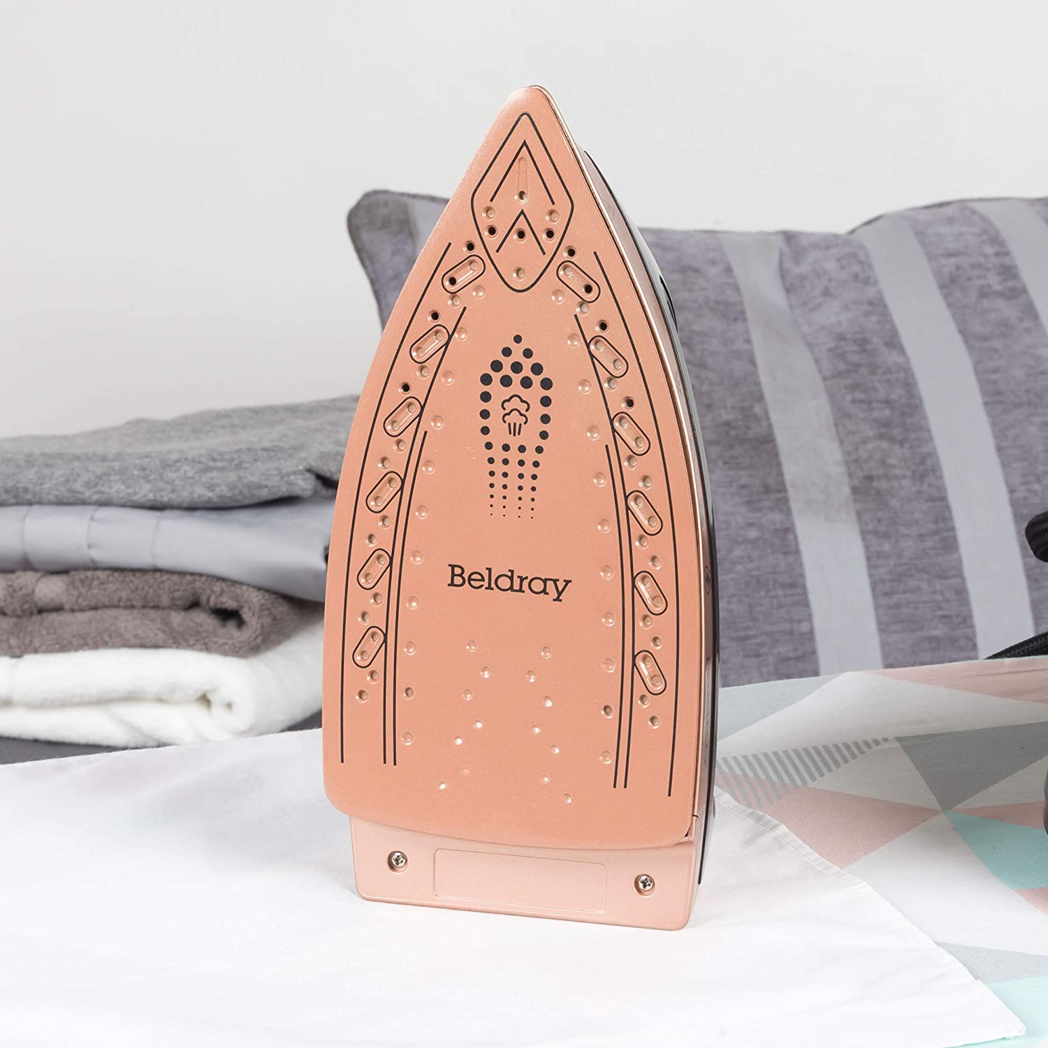 beldray iron rose gold
