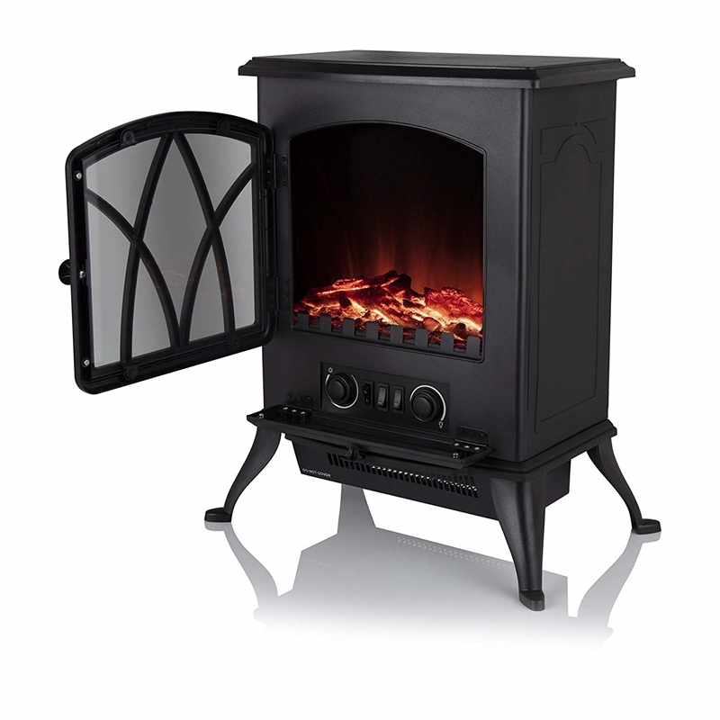 Daewoo HEA1200 2000W Stove Fire Black - Kettle and Toaster Man
