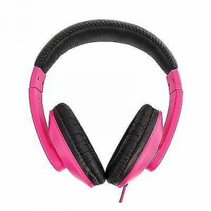 iTek I58005P Dynamic Based Headphones – Black and Pink