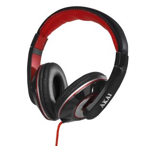 Akai A58019 Over Ear Headphones – Black