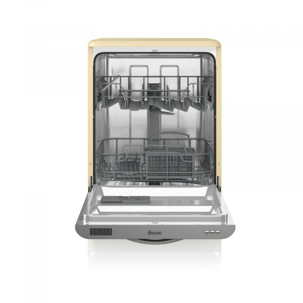 Swan SDW7040CN Retro Dishwasher – Cream