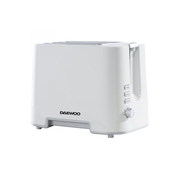 Daewoo 2 Slice - White - Kettle and Toaster Man