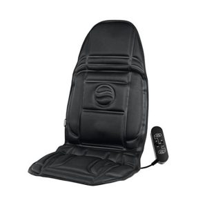 Carmen C90005N Infrared Heated Seat Massager 5 Massage Modes 12V – Black