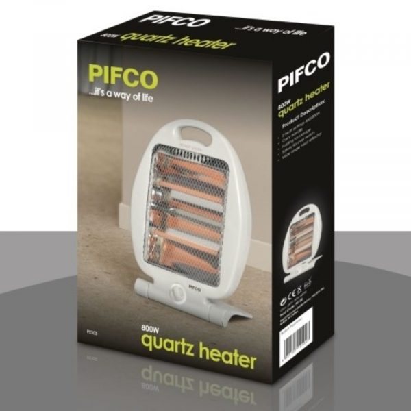 Pifco PE102 Folding Quartz Heater 800W