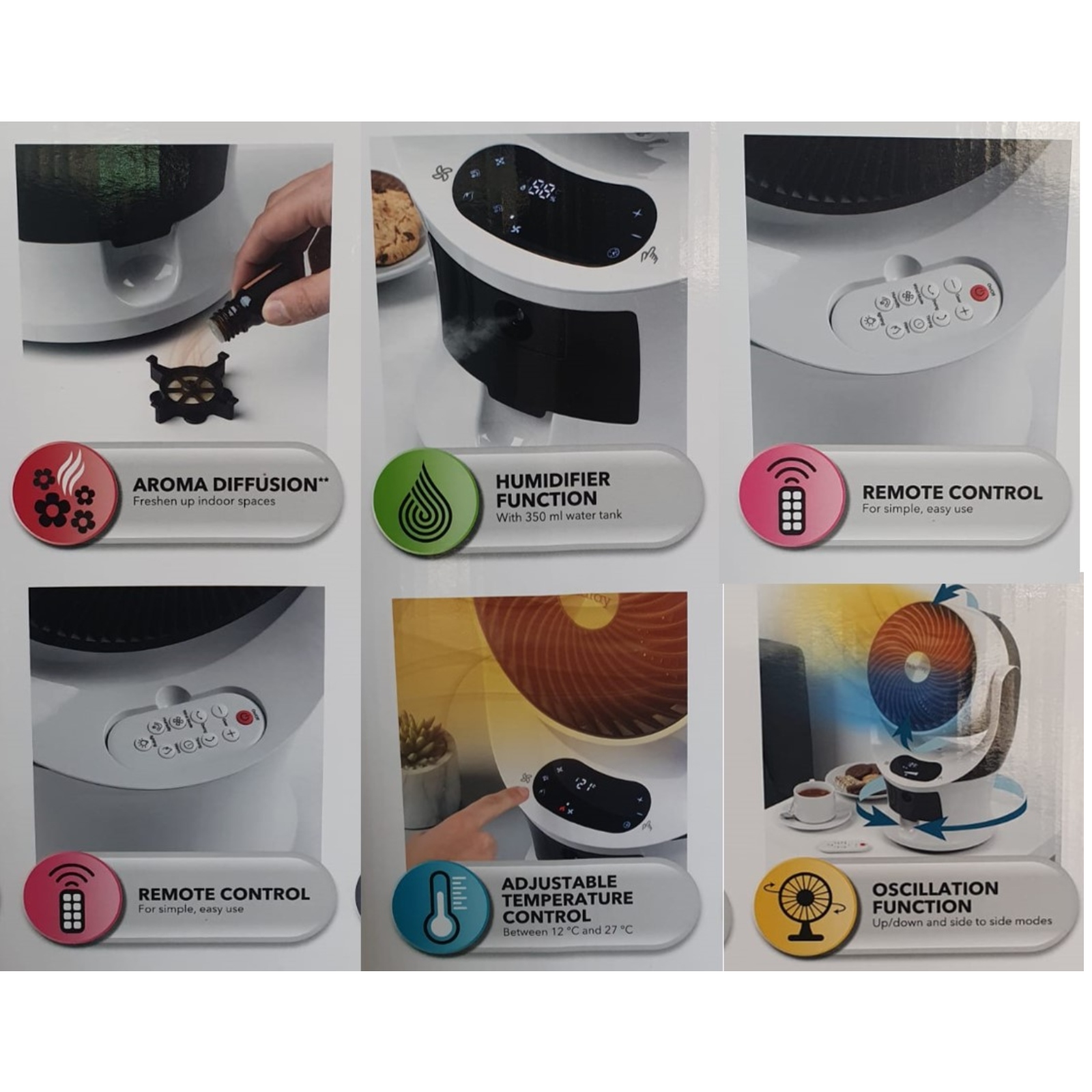 Beldray EH3328 Orbit 4 in 1 Air Circulator - Kettle and Toaster Man