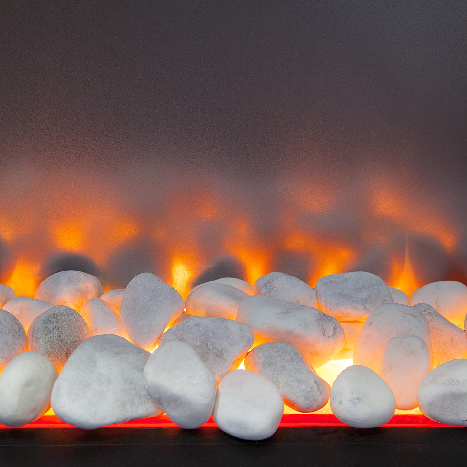 Warmlite York Fireplace Suite Realistic LED Flame Effect – Ivory