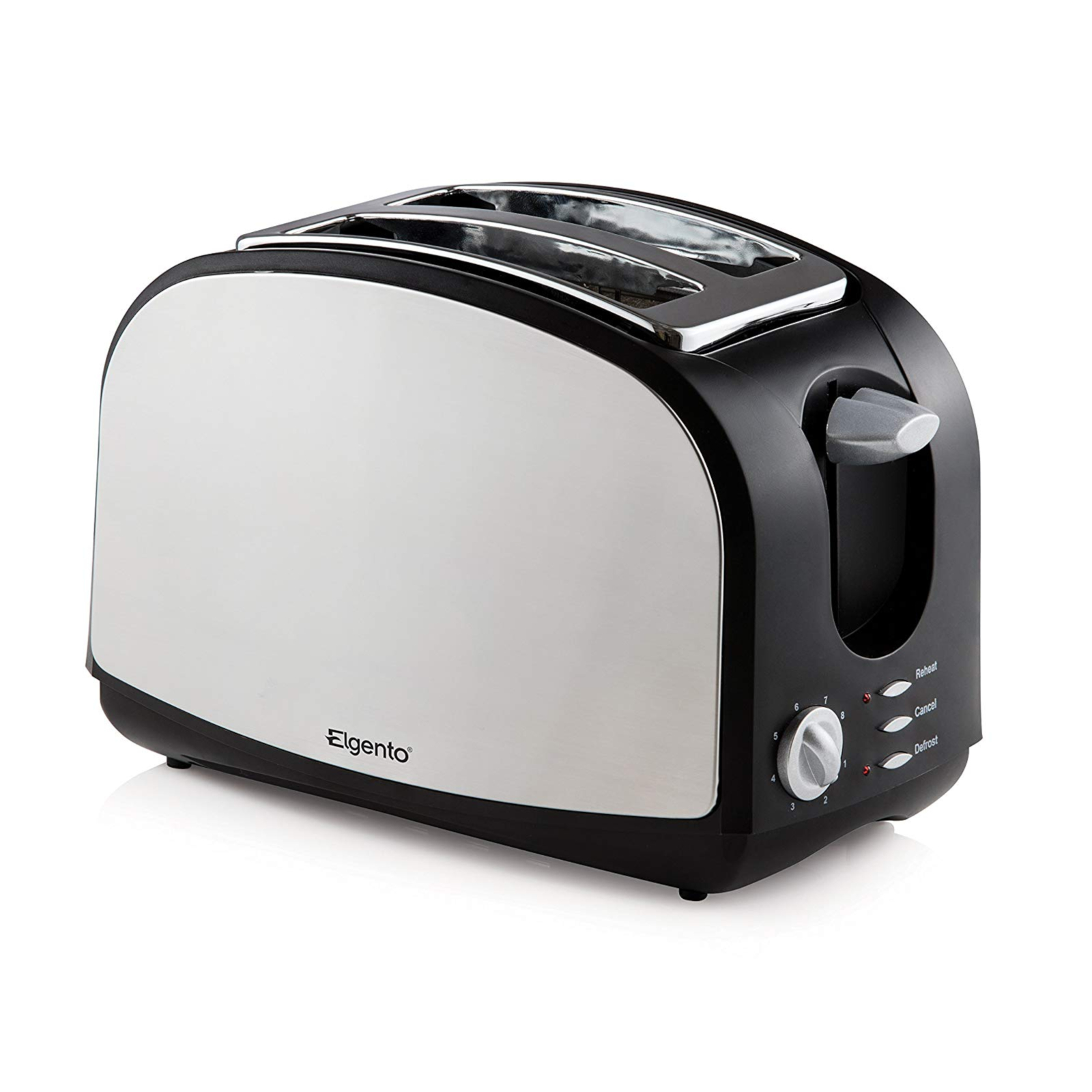 Elgento E20015 2 Slice Toaster 900W Stainless Steel / Black Kettle