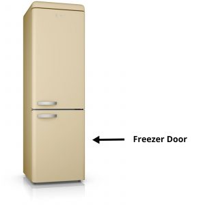 Swan SR11020F Replacement Freezer Door Cream