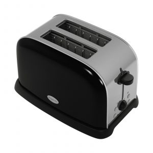 Elgento E447B 2 Slice Toaster – Black
