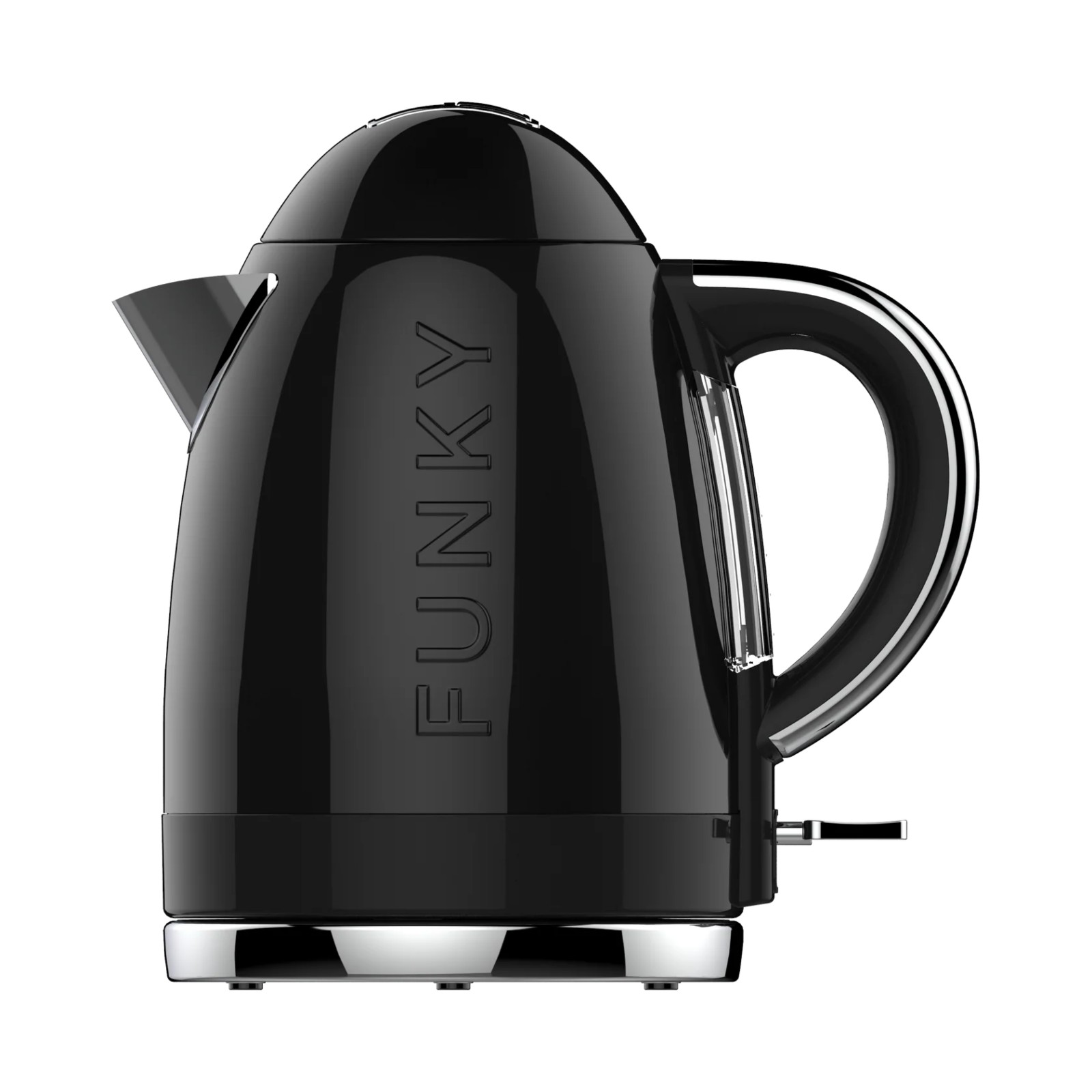 The Funky Appliance Company FK01BLACK ,Black Funky Kettle 1.7Litre