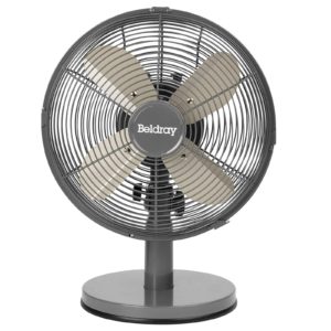Beldray EH3266PL 10 inch Desk Fan Platinum